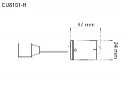 VIVOTEK CU8161-H rozměry